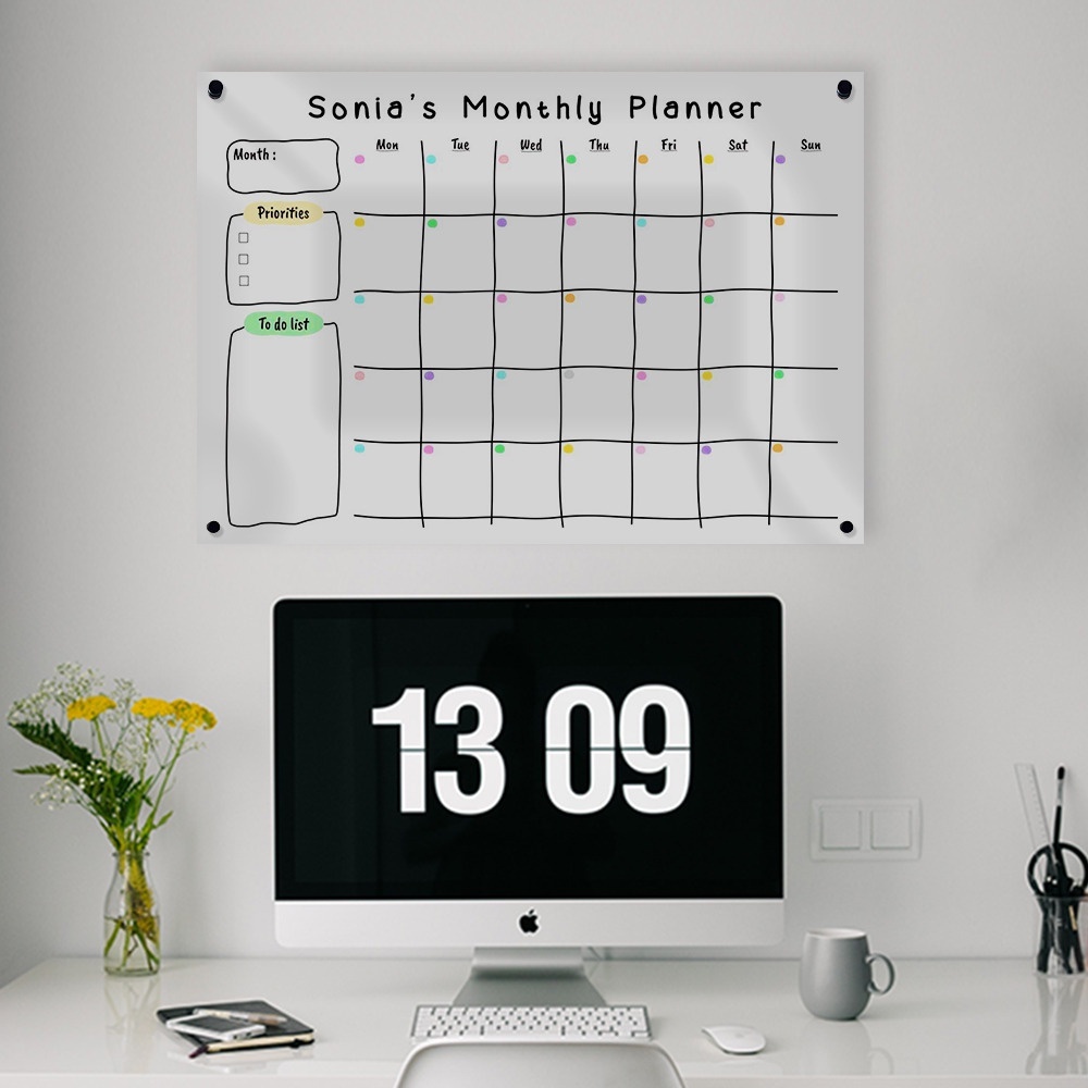 

Akrilik Planner Akrilik Kalender