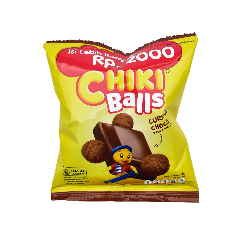 

CHIKI BALLS CHOCO 16GR x 10 PC