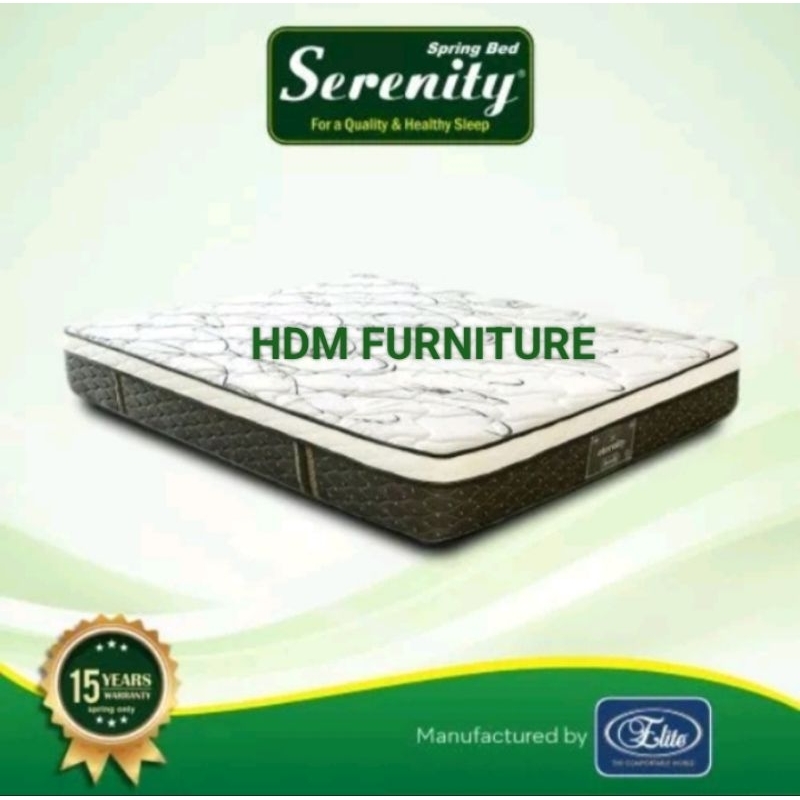 (PROMO) KASUR SPRING BED ELITE UK 180 X 200