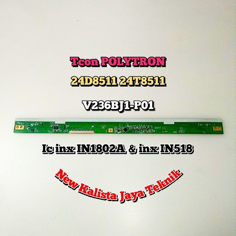 TCON TV POLYTRON 24T8511 V236BJ1 P01 TCON POLYTRON PLD 24T8511 TIKON TV PLD24T8511 TCON POLYTRON 24T