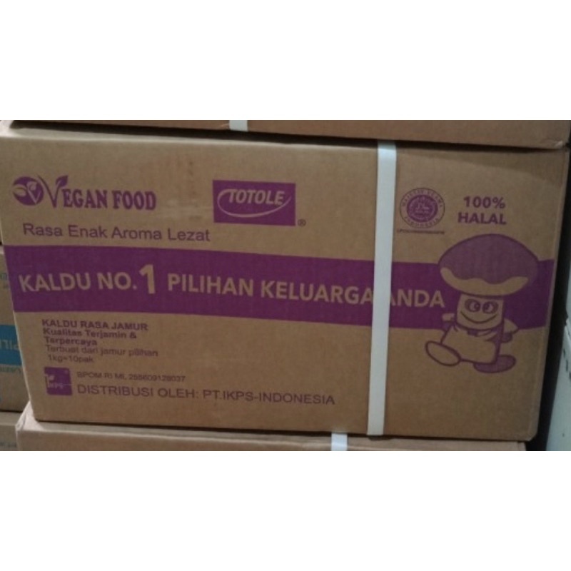 

Totole Kaldu Jamur 1kg x 10 pcs