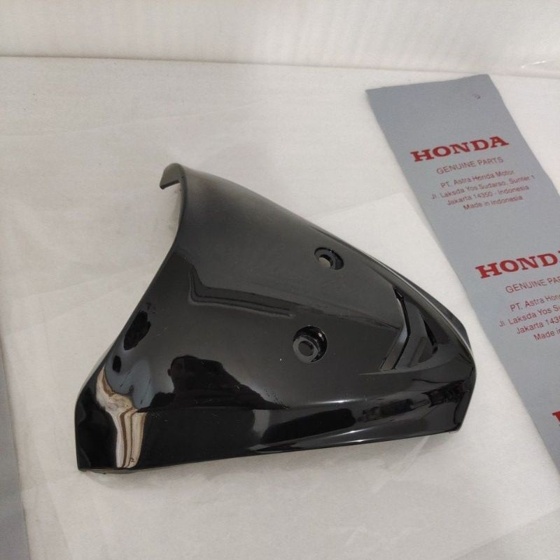 Cover front top panel depan tameng Honda karisma kharisma X 125 Hitam ORIGINAL 64500-KPH-880FMB