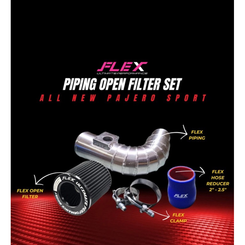 Open filter flex for all new pajero sport