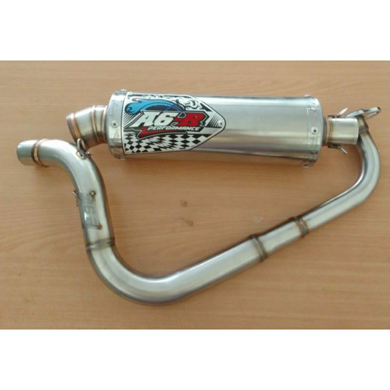 knalpot A6-R PERFORMANCE Gp Leggera fullsystem cobra Aerox atau lexy old