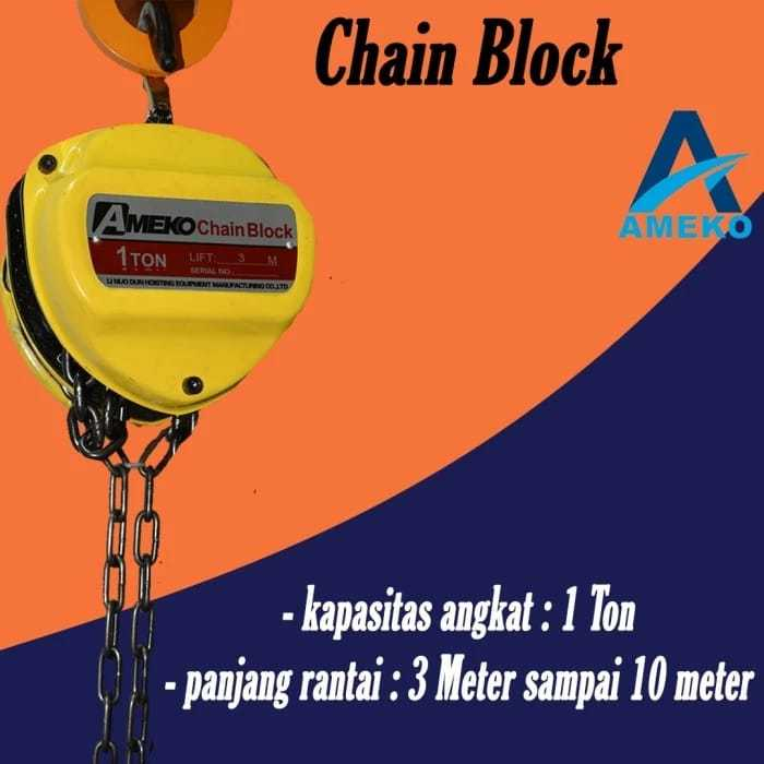 HSC CHAIN BLOCK 1 TON