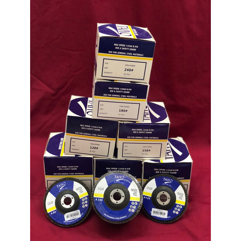 Amplas susun / Flap disc TAIYO 40 60 80 120 150 180 240