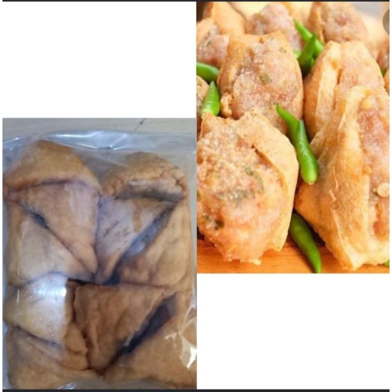 

Tahu Isi Bakso | Segitiga | Isi 10Biji