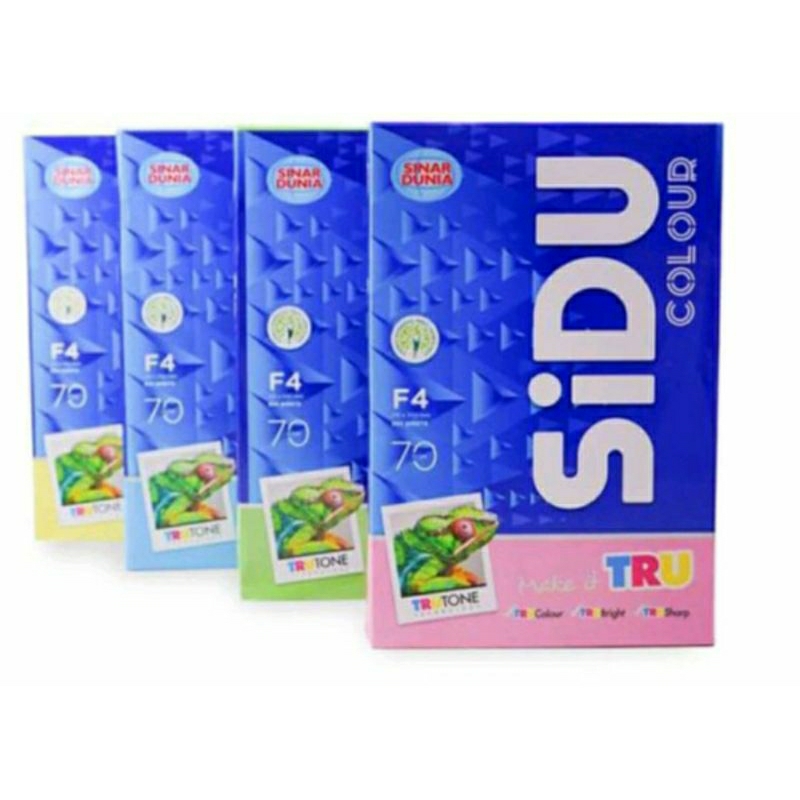 

f4 hvs sidu warna kuning 70 gram