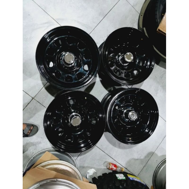 VELG MOBIL BEKAS HSR MOKUPO R16X8 PCD 6X139 PNP FORD TRITON DMUX STRADA PANTHER DLL