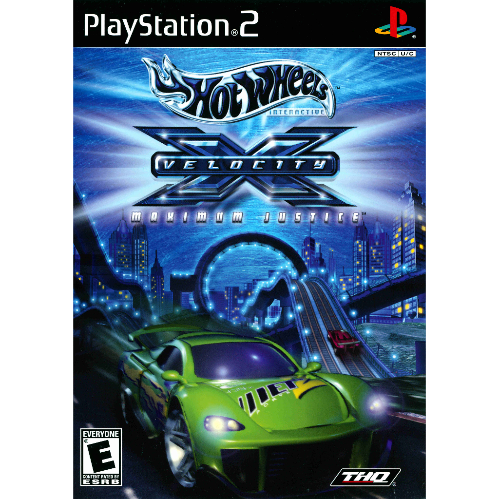 KASET DVD GAME PS2: HOT WHEELS VELOCITY X