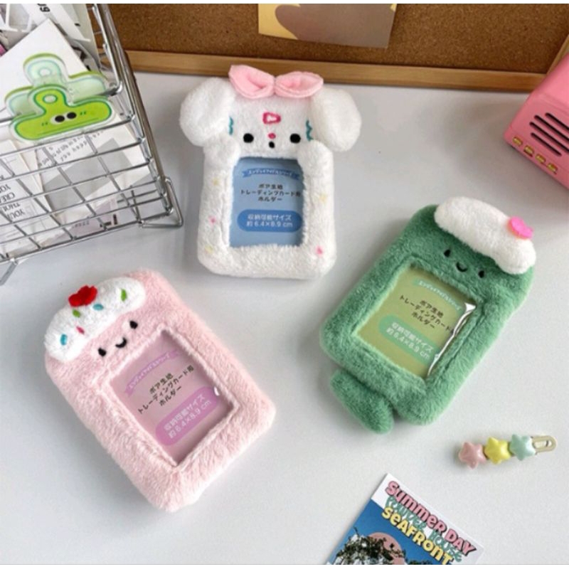 

Cake Photocard Holder Lanyard Boneka Kue Pudding