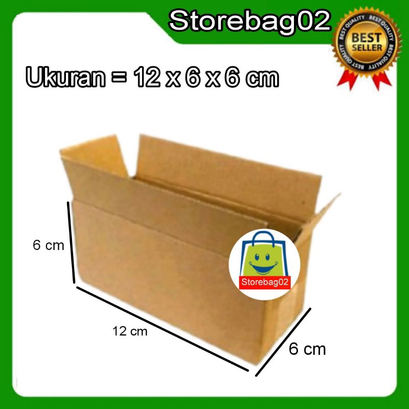 

Kardus Karton 12x6x6 cm / Kardus Kecil Kemasan Packing Murah