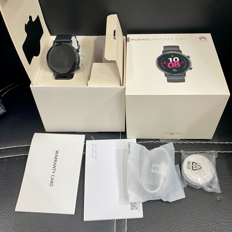 smart watch huawei watch gt 2 42 mm fullset original