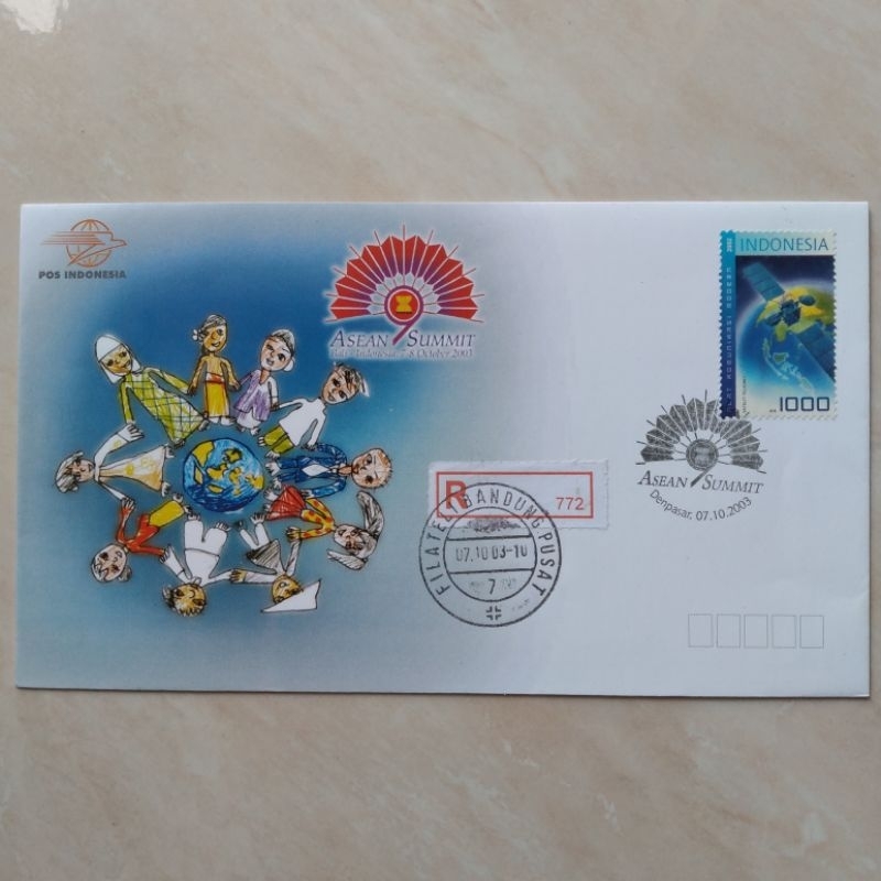 

Koleksi Filateli Sampul Peringatan ASEAN Summit 2003 - YN1272