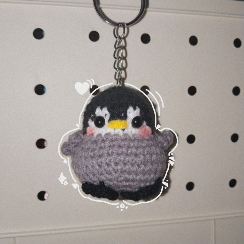 Gantungan kunci pinguin
