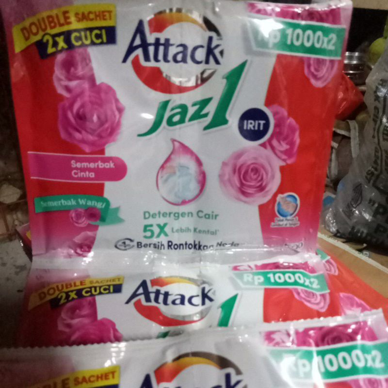 Attack Jaz1 Cair Sahcet Deterjen Cair Murah