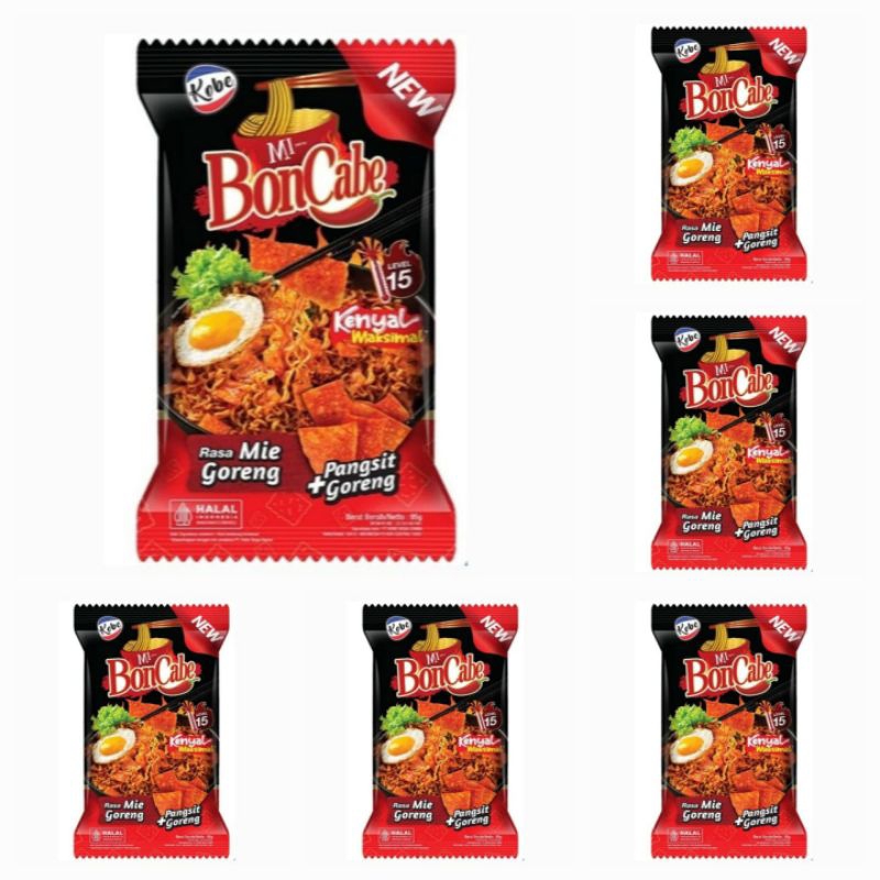 

Kobe Bon Cabe Mi Level 15 Rasa Mie Goreng 95 Gr