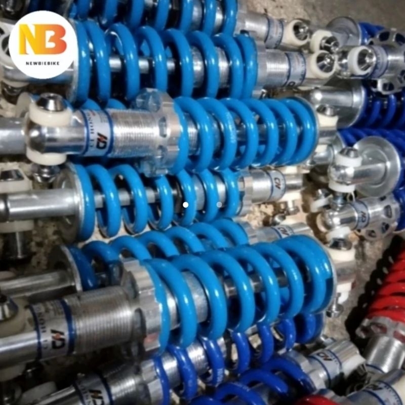 Suspensi Shock Skok Tengah Sepeda MTB BMX size 185 mm