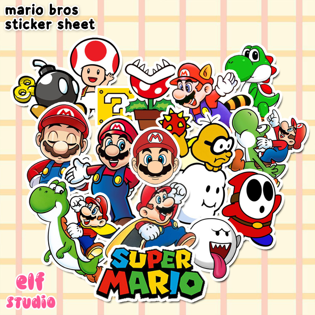 

Sticker Mario Bros Gameboy Stiker Game Nintendo Lucu Untuk Laptop Anti Air