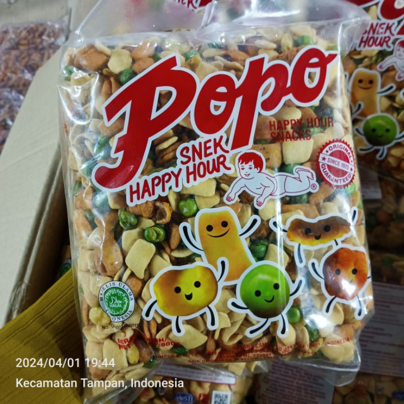 

POPO MARUKU MAKANAN RINGAN SNACK HAPPY HOUR 400 GR