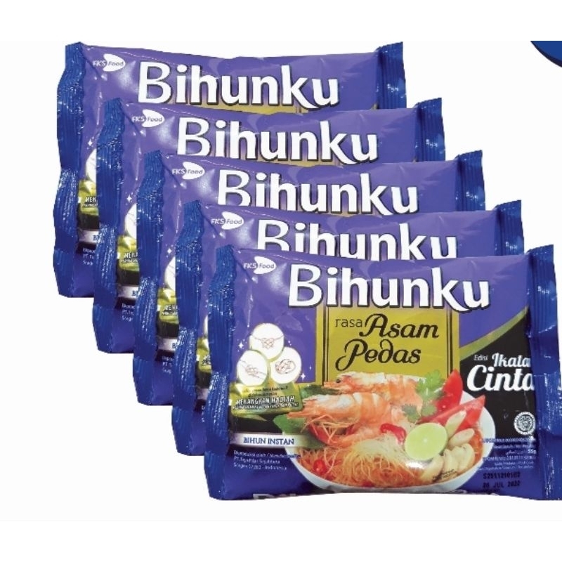 

Bihunku Asam pedas paket 5 pcs