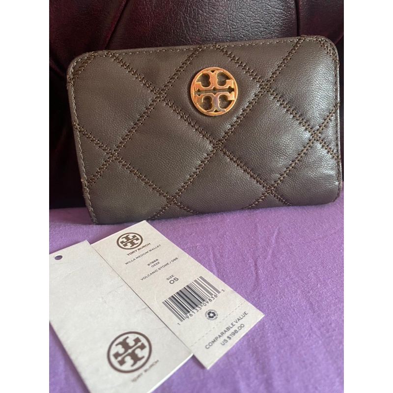 Wallet Willa Medium TB Authentic plus wallet coc