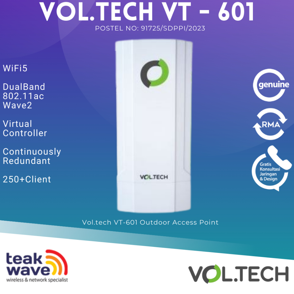 Vol.tech VT-601 Access Point Outdoor Voltech VT-601 Outdoor Access Point