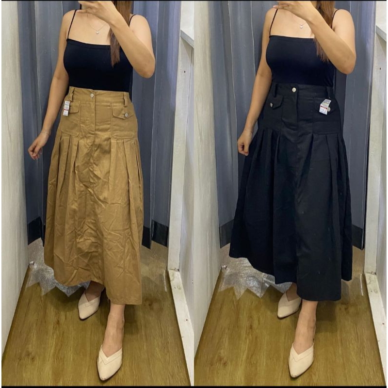 Rok Cargo BKK /Rok Cargo Denim /Rok Cargo /Rok Panjang /Rok