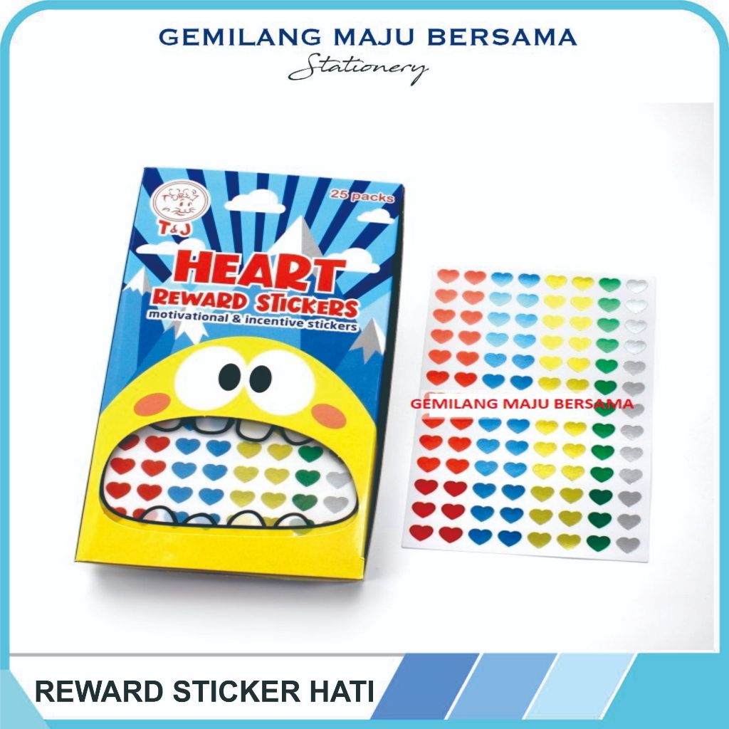 

Reward Sticker Tom And Jerry Bentuk Hati