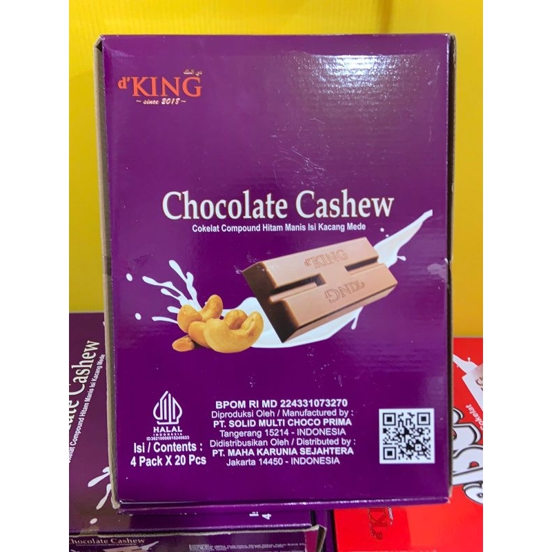 

D'King Chocolate Cashew & Bisco(biskuit)