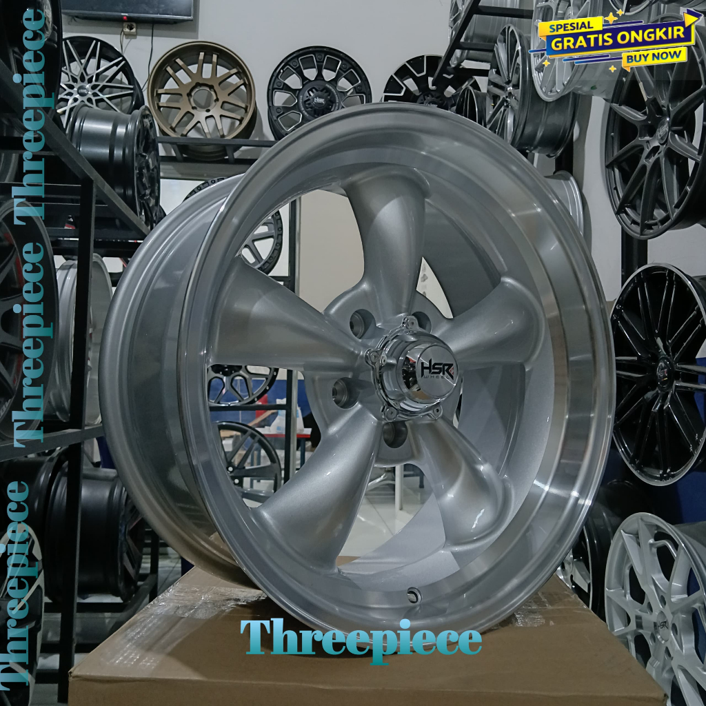 HSR CELTIC velg ring 17 lebar 7/8 et 7 lubang 5 silver |velg mobil ertiga, terios, rush ring 17