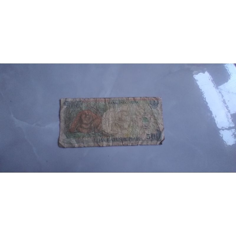 Uang 500 Rupiah Kertas