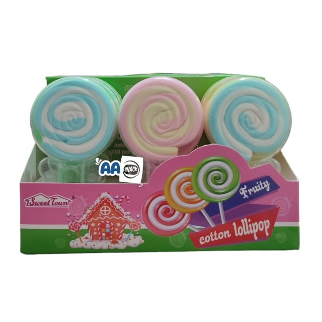 

SWEETTOWN MARSHMALLOW LOLLIPOP BOX ISI 30