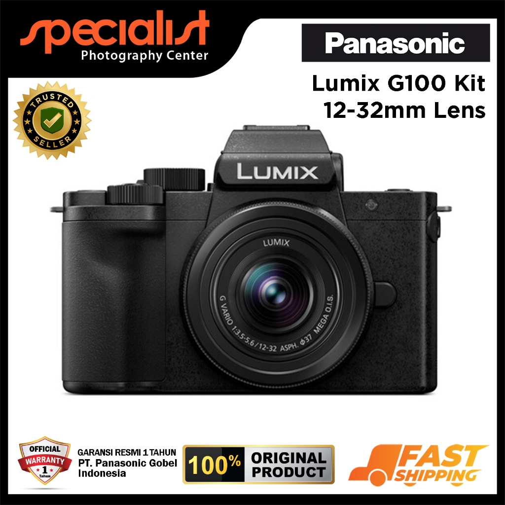 Panasonic Lumix G100 Kit 12-32mm Lens