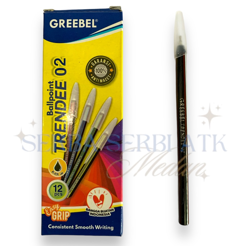 

PULPEN / PENA / BOLPEN LILIN GREEBEL (12 PCS)