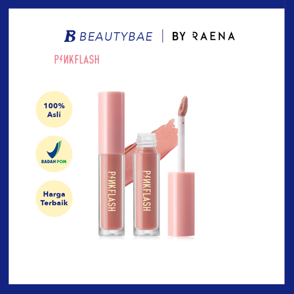 Pinkflash L01 Lasting Matte Lipcream - N06 Milk Shake