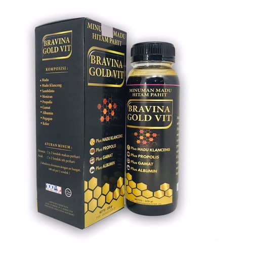 

Madu Bravina Gold Vit Spesial Madu Hitam Pahit