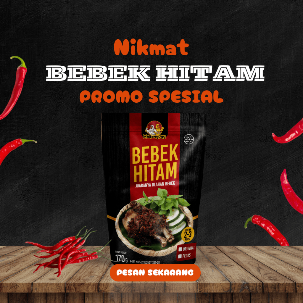 

MadangOyy-Bebek Hitam Spesial