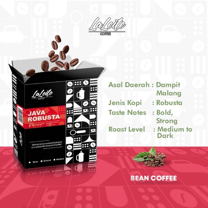 

KOPI LA LEITE KEMASAN 240 GRAM (BEAN/BIJI)