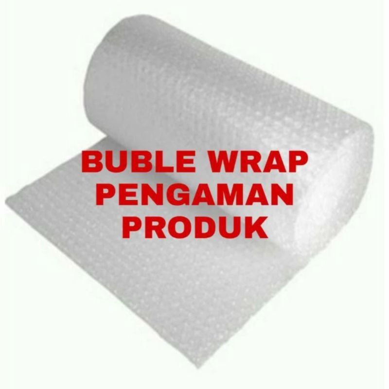 

BUBBLE WRAP EXTRA TAMBAHAN PENGAMAN PAKET