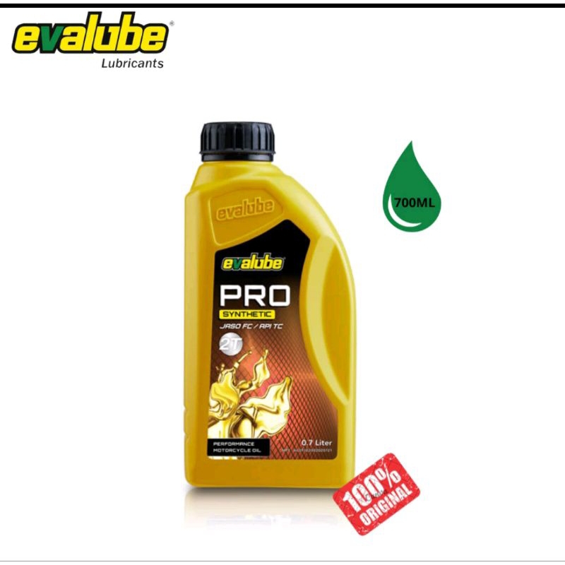Oli Evalube 2T Prosynthetic 700ML / Oli Samping Evalube Prosyntetic Original Evalube Pro 700 ml Oli 