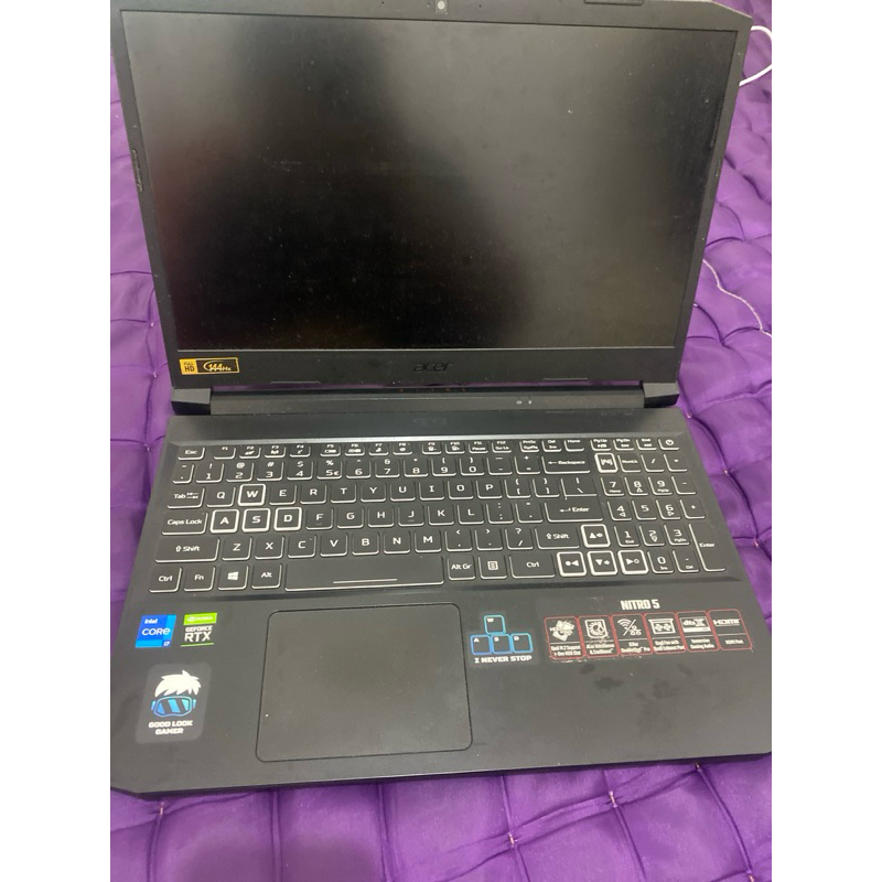 Acer nitro 5 AN 515-57 i7 11600H, RTX 3050 Studio