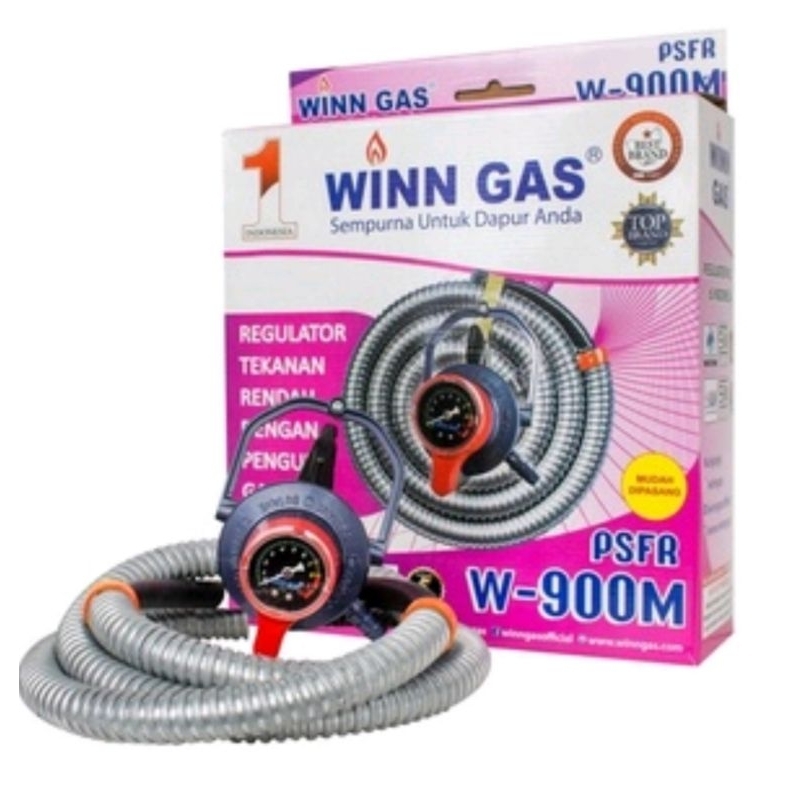 Selang Regulator WINN GAS PSFR W-900M Selang Paket Regulator Winn Gas