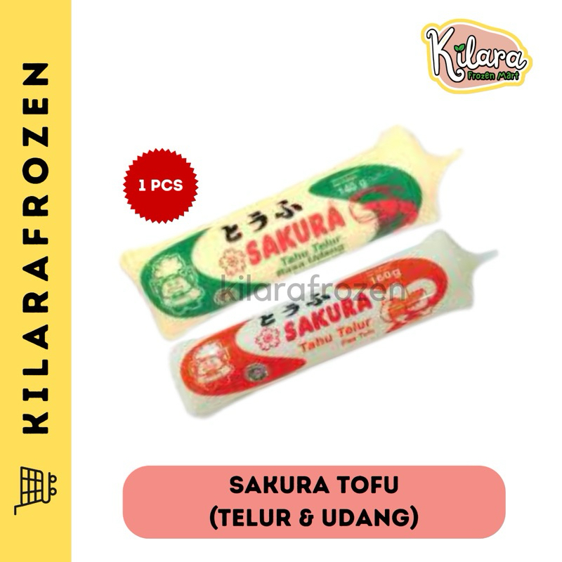 

SAKURA TOFU / TAHU SUTRA / TAHU TELUR / TAHU JEPANG