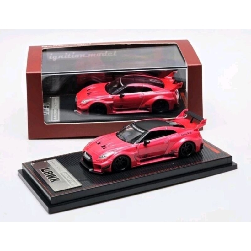 Ignition Model LBWK Nissan GTR R35 LB Works Silhouette Exotic Pink