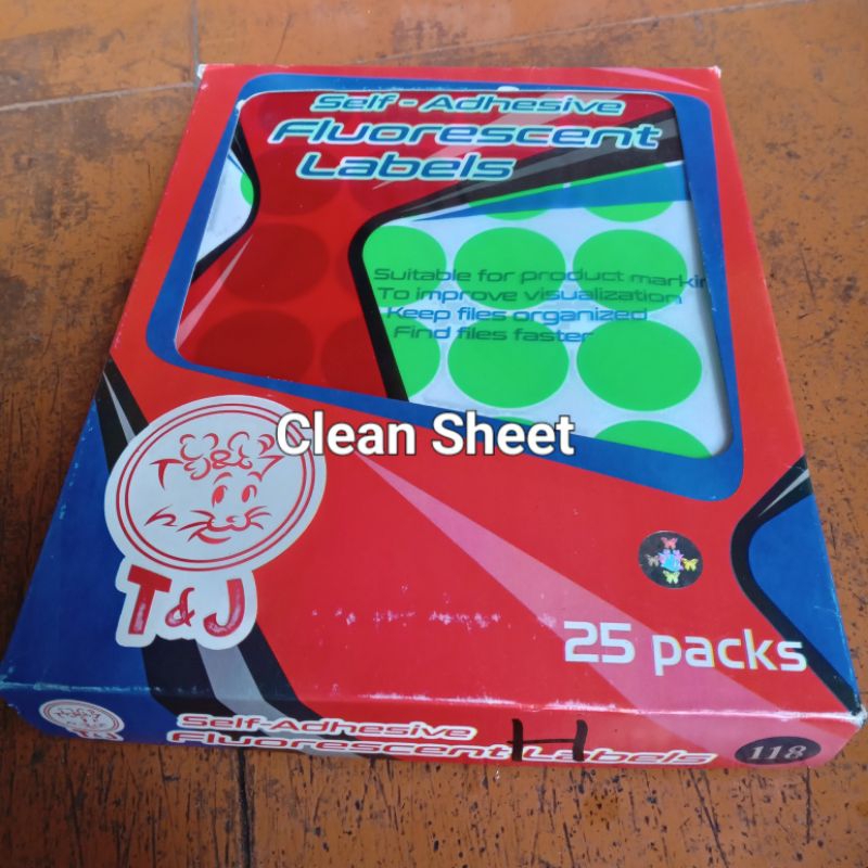 

Label tom & jerry no 118 hijau (Harga untuk 1 kotak)