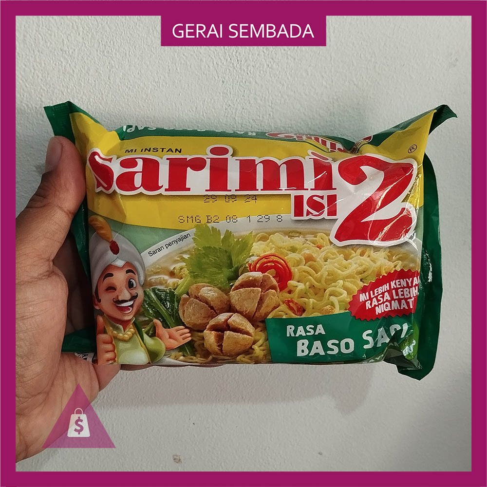 

Sarimi Mi Mie Kuah Baso Sapi Isi 2 115 gr Noodle