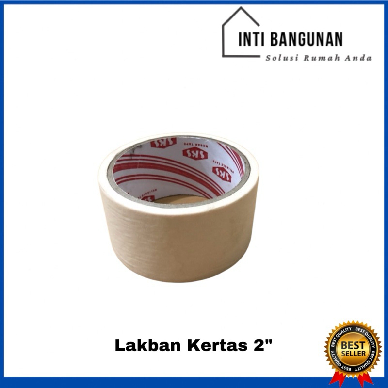 

Lem / Isolasi / Lakban Kertas 2” 2 Inch Besar Cat Tembok / Minyak / Tulisan