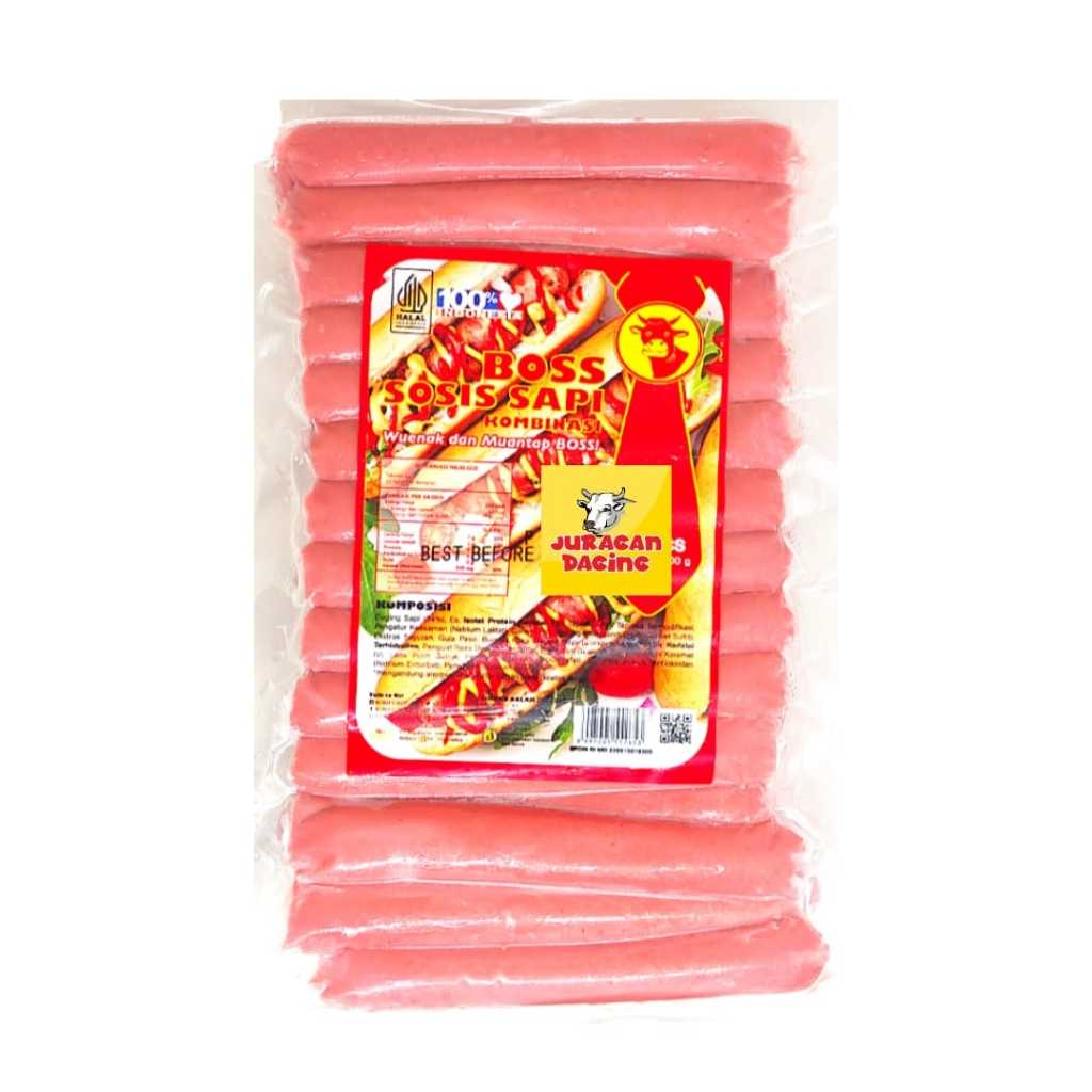 

Boss Sosis Sapi Kombinasi 40pcs 1kg