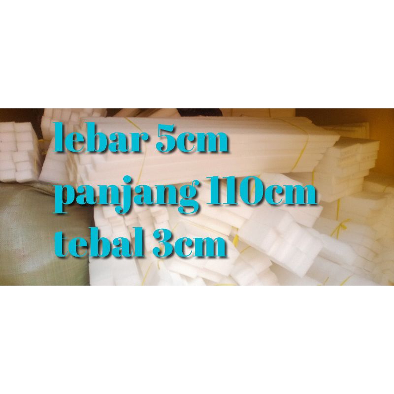 gabus padat elastis tancap bunga panjang 120cm